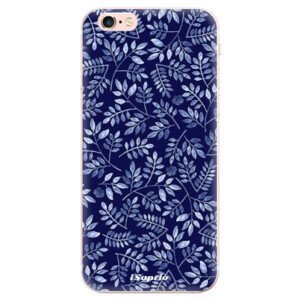 Odolné silikonové pouzdro iSaprio - Blue Leaves 05 - iPhone 6 Plus/6S Plus