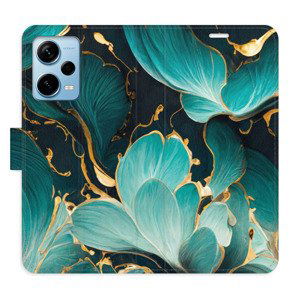 Flipové pouzdro iSaprio - Blue Flowers 02 - Xiaomi Redmi Note 12 Pro+ 5G