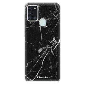 Plastové pouzdro iSaprio - Black Marble 18 - Samsung Galaxy A21s