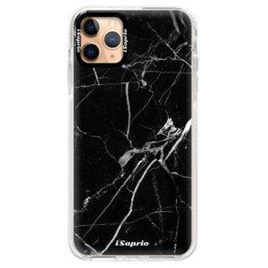 Silikonové pouzdro Bumper iSaprio - Black Marble 18 - iPhone 11 Pro Max