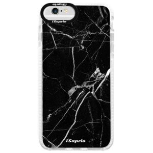 Silikonové pouzdro Bumper iSaprio - Black Marble 18 - iPhone 6 Plus/6S Plus