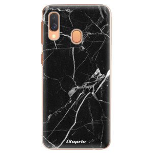 Plastové pouzdro iSaprio - Black Marble 18 - Samsung Galaxy A40