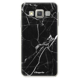 Plastové pouzdro iSaprio - Black Marble 18 - Samsung Galaxy A7