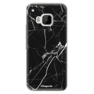 Plastové pouzdro iSaprio - Black Marble 18 - HTC One M9