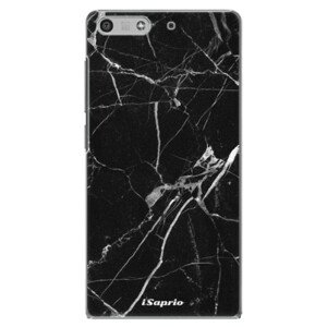 Plastové pouzdro iSaprio - Black Marble 18 - Huawei Ascend P7 Mini