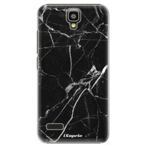 Plastové pouzdro iSaprio - Black Marble 18 - Huawei Ascend Y5