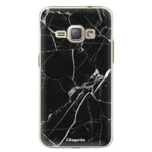 Plastové pouzdro iSaprio - Black Marble 18 - Samsung Galaxy J1 2016