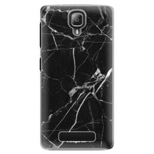 Plastové pouzdro iSaprio - Black Marble 18 - Lenovo A1000