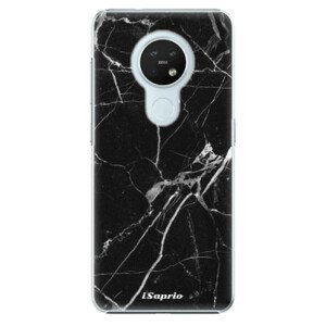 Plastové pouzdro iSaprio - Black Marble 18 - Nokia 7.2