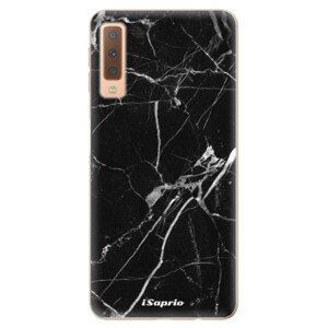 Odolné silikonové pouzdro iSaprio - Black Marble 18 - Samsung Galaxy A7 (2018)