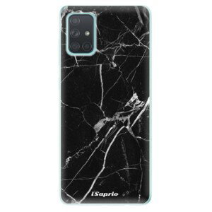 Odolné silikonové pouzdro iSaprio - Black Marble 18 - Samsung Galaxy A71