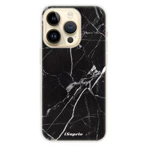 Odolné silikonové pouzdro iSaprio - Black Marble 18 - iPhone 14 Pro