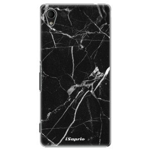 Plastové pouzdro iSaprio - Black Marble 18 - Sony Xperia M4