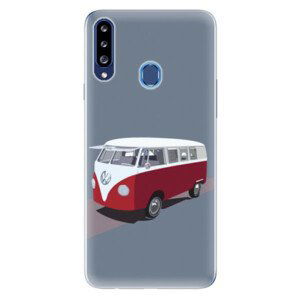 Odolné silikonové pouzdro iSaprio - VW Bus - Samsung Galaxy A20s