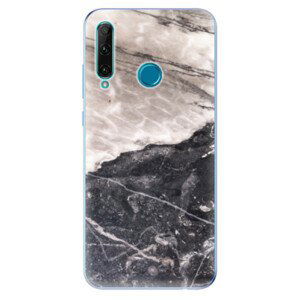 Odolné silikonové pouzdro iSaprio - BW Marble - Honor 20e