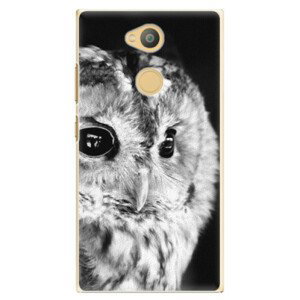 Plastové pouzdro iSaprio - BW Owl - Sony Xperia L2