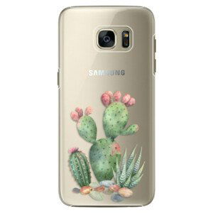 Plastové pouzdro iSaprio - Cacti 01 - Samsung Galaxy S7 Edge