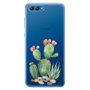 Plastové pouzdro iSaprio - Cacti 01 - Huawei Honor View 10