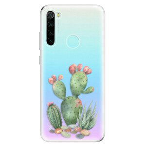 Odolné silikonové pouzdro iSaprio - Cacti 01 - Xiaomi Redmi Note 8