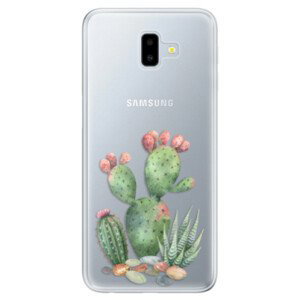 Odolné silikonové pouzdro iSaprio - Cacti 01 - Samsung Galaxy J6+