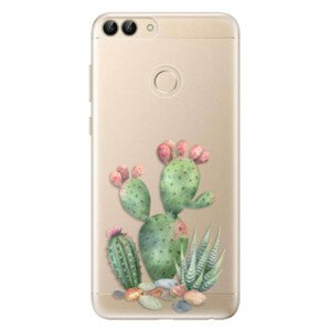 Odolné silikonové pouzdro iSaprio - Cacti 01 - Huawei P Smart