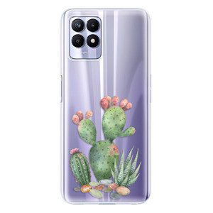 Odolné silikonové pouzdro iSaprio - Cacti 01 - Realme 8i