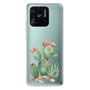 Odolné silikonové pouzdro iSaprio - Cacti 01 - Xiaomi Redmi 10C