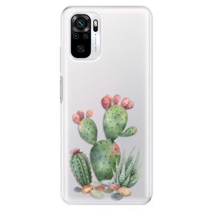 Odolné silikonové pouzdro iSaprio - Cacti 01 - Xiaomi Redmi Note 10 / Note 10S