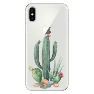 Silikonové pouzdro iSaprio - Cacti 02 - iPhone X