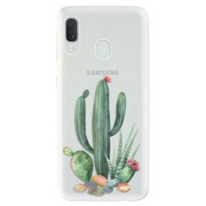 Odolné silikonové pouzdro iSaprio - Cacti 02 - Samsung Galaxy A20e