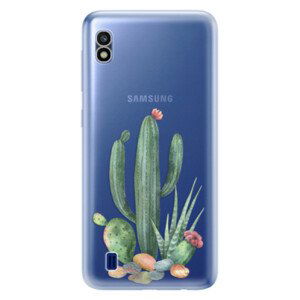 Odolné silikonové pouzdro iSaprio - Cacti 02 - Samsung Galaxy A10