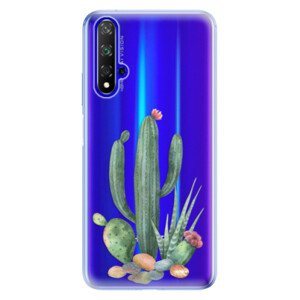 Odolné silikonové pouzdro iSaprio - Cacti 02 - Huawei Honor 20