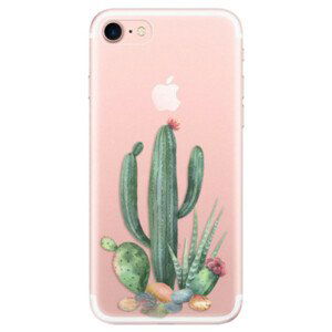 Odolné silikonové pouzdro iSaprio - Cacti 02 - iPhone 7