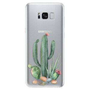 Odolné silikonové pouzdro iSaprio - Cacti 02 - Samsung Galaxy S8