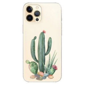 Odolné silikonové pouzdro iSaprio - Cacti 02 - iPhone 12 Pro Max
