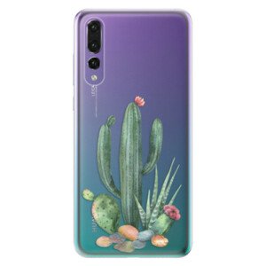 Odolné silikonové pouzdro iSaprio - Cacti 02 - Huawei P20 Pro