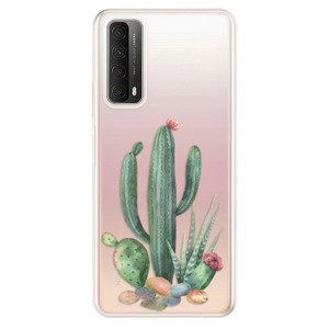 Odolné silikonové pouzdro iSaprio - Cacti 02 - Huawei P Smart 2021