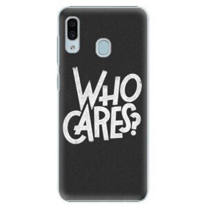 Plastové pouzdro iSaprio - Who Cares - Samsung Galaxy A30