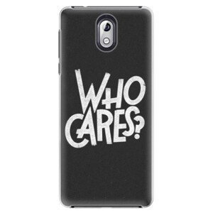 Plastové pouzdro iSaprio - Who Cares - Nokia 3.1