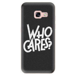 Odolné silikonové pouzdro iSaprio - Who Cares - Samsung Galaxy A3 2017
