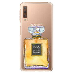 Plastové pouzdro iSaprio - Chanel Gold - Samsung Galaxy A7 (2018)