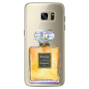 Plastové pouzdro iSaprio - Chanel Gold - Samsung Galaxy S7