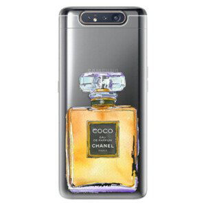 Odolné silikonové pouzdro iSaprio - Chanel Gold - Samsung Galaxy A80