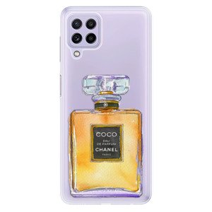 Odolné silikonové pouzdro iSaprio - Chanel Gold - Samsung Galaxy A22