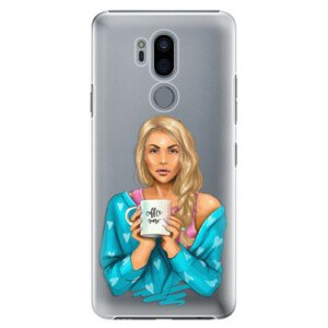 Plastové pouzdro iSaprio - Coffe Now - Blond - LG G7