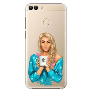 Plastové pouzdro iSaprio - Coffe Now - Blond - Huawei P Smart