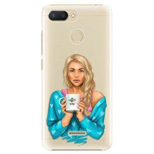 Plastové pouzdro iSaprio - Coffe Now - Blond - Xiaomi Redmi 6