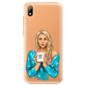 Plastové pouzdro iSaprio - Coffe Now - Blond - Huawei Y5 2019