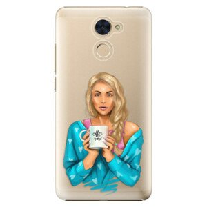 Plastové pouzdro iSaprio - Coffe Now - Blond - Huawei Y7 / Y7 Prime