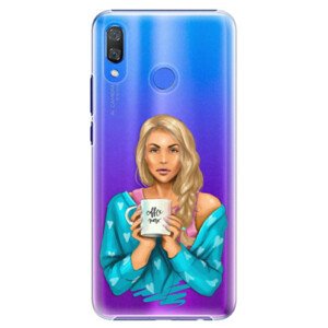 Plastové pouzdro iSaprio - Coffe Now - Blond - Huawei Y9 2019